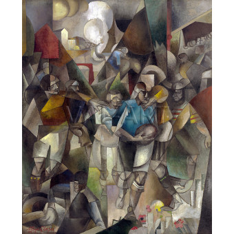 РЕПРОДУКЦИИ НА КАРТИНИ Футболисти (1912)